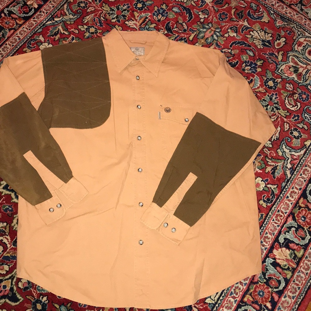 Beretta mid-weight cotton upland shirt